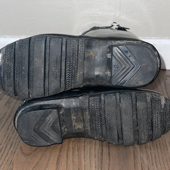 Hunter Women’s Original Adjustable Gloss Rain Boot Sz 6 - Picture 8 of 10